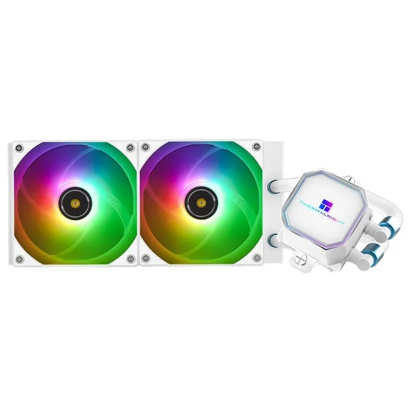 Thermalright Frozen Prism Argb Beyaz 240 Mm İşlemci Sıvı Soğutucu - Görsel 5