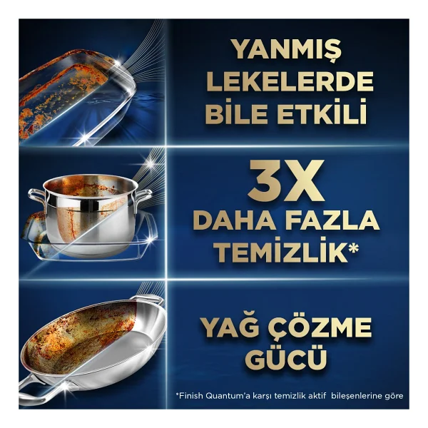 Finish Ultimate Plus Limon Ferahlığı Bulaşık Makinesi Tableti 60'lı - Görsel 6