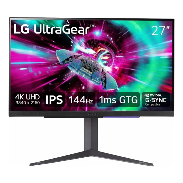 Lg Ultragear 27gr93u-B 27" 1 Ms 4K Pivot Ips 144 Hz Oyuncu Monitörü - Görsel 8