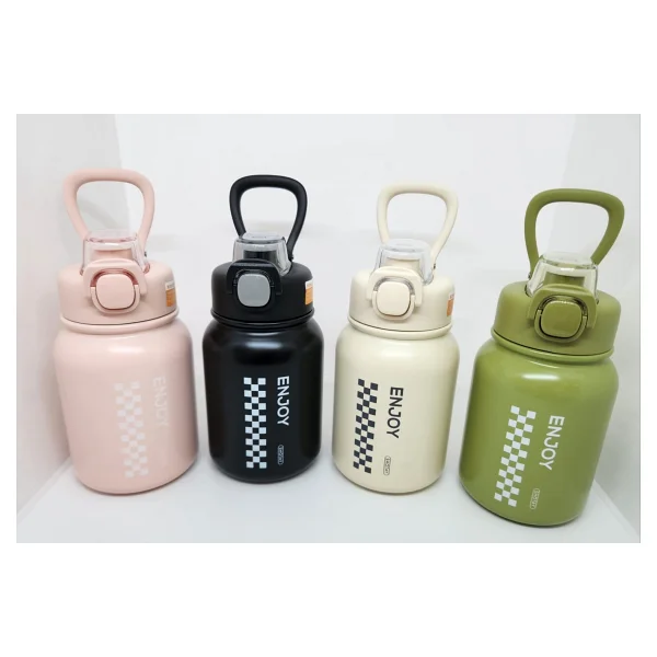 Shotay Chees St-8150 600 Ml Çelik Pipetli Termos Matara - Görsel 5