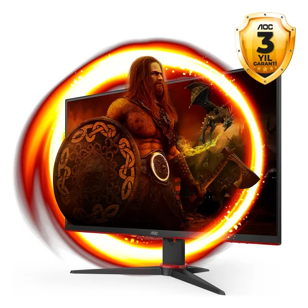 Aoc 24g2ze 23.8" 0.5 Ms Full HD Ips 240 Hz Oyuncu Monitörü - Görsel 2