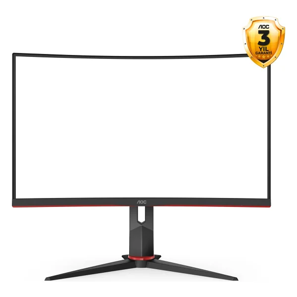 Aoc C27g2zu/Bk 27" 0.5 Ms Full HD Curved 240 Hz Oyuncu Monitörü - Görsel 2