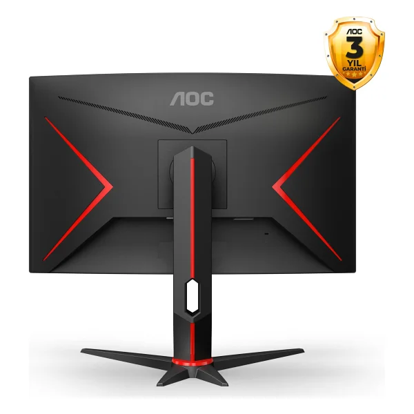 Aoc C27g2zu/Bk 27" 0.5 Ms Full HD Curved 240 Hz Oyuncu Monitörü - Görsel 8