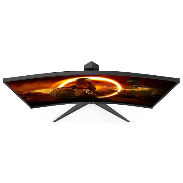 Aoc Cq27g2s/Bk 27" 1 Ms 2k Curved 165 Hz Oyuncu Monitörü - Görsel 6
