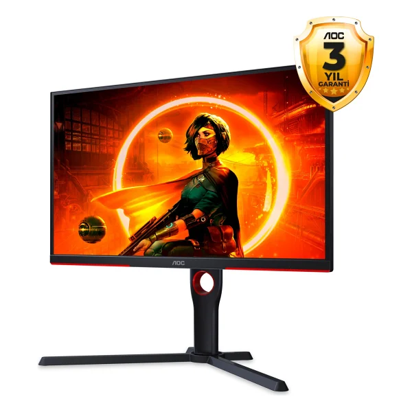 Aoc 25g3zm 24.5" 0.5 Ms Full HD Pivot 240 Hz Oyuncu Monitörü - Görsel 10
