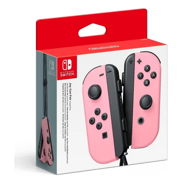 Nintendo Switch Joycon Pastel Pembe Pastel Pink - Görsel 2