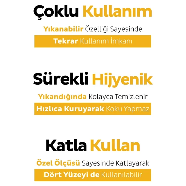 Sleepy Easy Clean Bio Çözünür Yüzey Temizlik Havlusu 50 Yaprak - Görsel 4