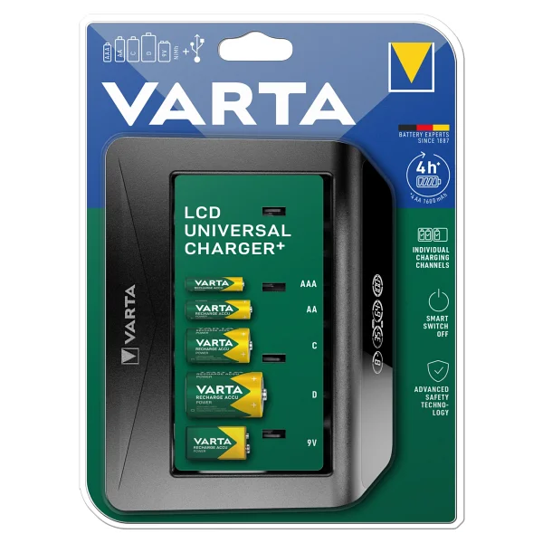 Varta 57688 Lcd Universal USB Pil Şarj Cihazı - Görsel 7