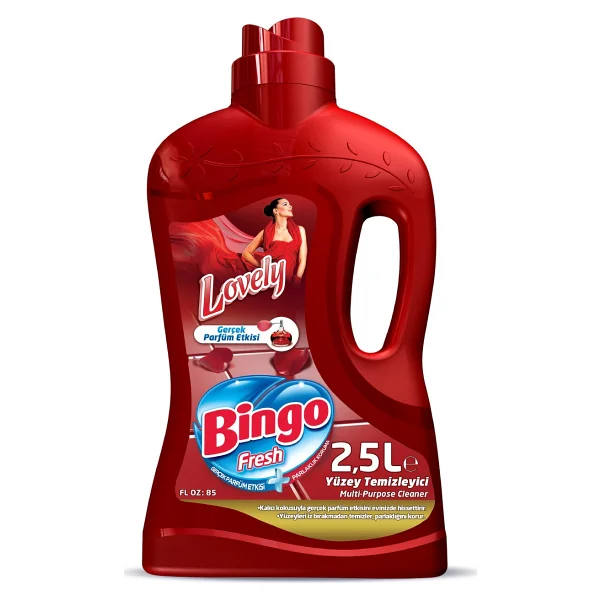 Bingo Fresh Lovely Yüzey Temizleyici 2.5 Lt - Görsel 7