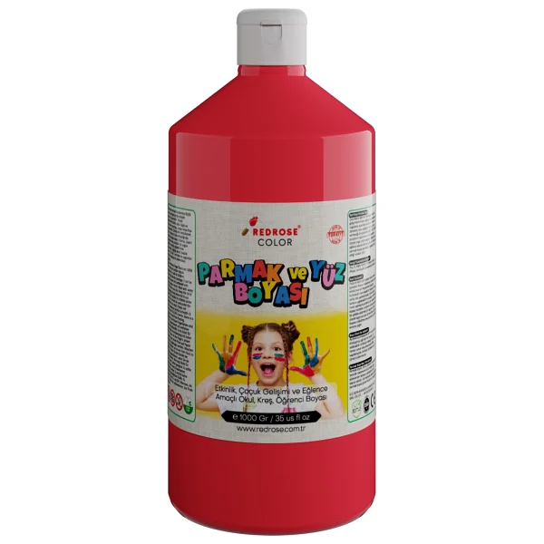 Red Rose 1000 Gr Parmak Boyası - Görsel 6