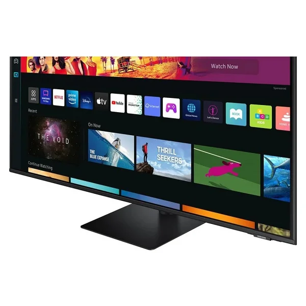 Samsung Dahili Hoparlörlü 43" 4K 60hz 4ms Smart Monitör TV Sesli Komut Ve Uzaktan Bağlantı Özellikli - Görsel 5
