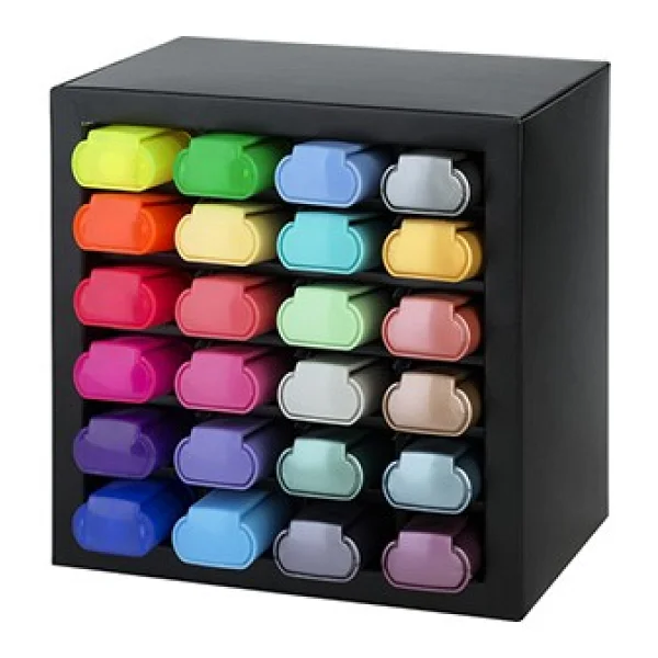 Faber-Castell Textliner 46 Masaüstü 24'lü Fosforlu Kalem Seti - Görsel 2