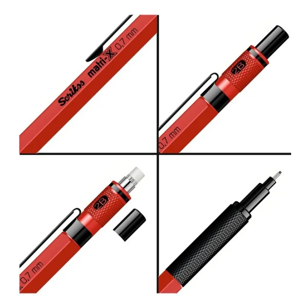 Scrikss Matri-X 0.7 Mm Versatil Uçlu Kalem - Görsel 2