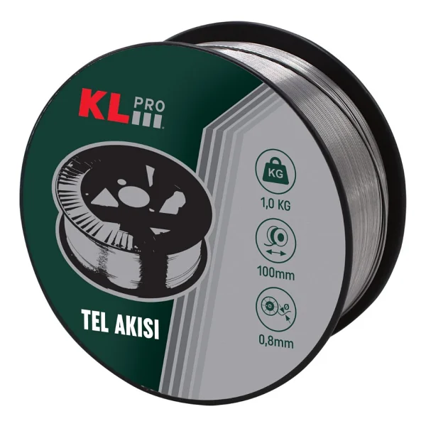 Kl Pro Klpro Klaft08 0.8mm 1kg Gazsız Gazaltı Kaynak Teli (Flux) - Görsel 3