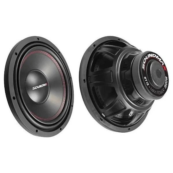 Soundmax Sx-Rt12 1500 W 30 Cm Subwoofer Oto Hoparlör - Görsel 2