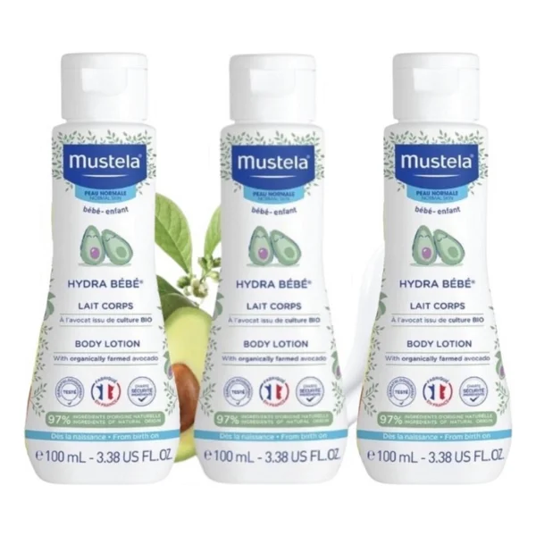 Mustela Hydra Bebe Vücut Losyonu 100 Ml 3 Adet - Görsel 3