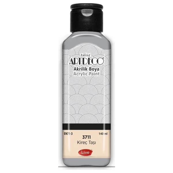 Artdeco 140 Ml 3715 Yanık Ombre Akrilik Boya - Görsel 5