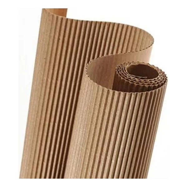 140cm X 5m Oluklu Karton Mukavva Ondüle Karton Rulo Mukavva Zemin Koruma Ambalaj Kartonu - Görsel 5