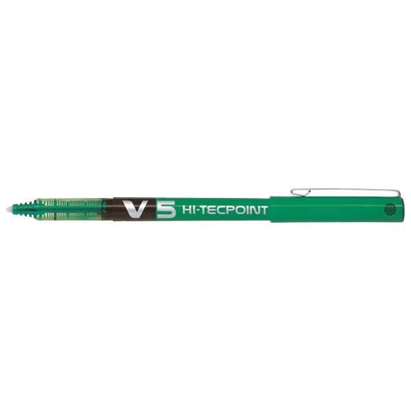Pilot V5 Hi-Tecpoint Mavi Roller Kalem - Görsel 2