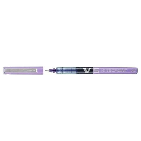Pilot V5 Hi-Tecpoint Mavi Roller Kalem - Görsel 7