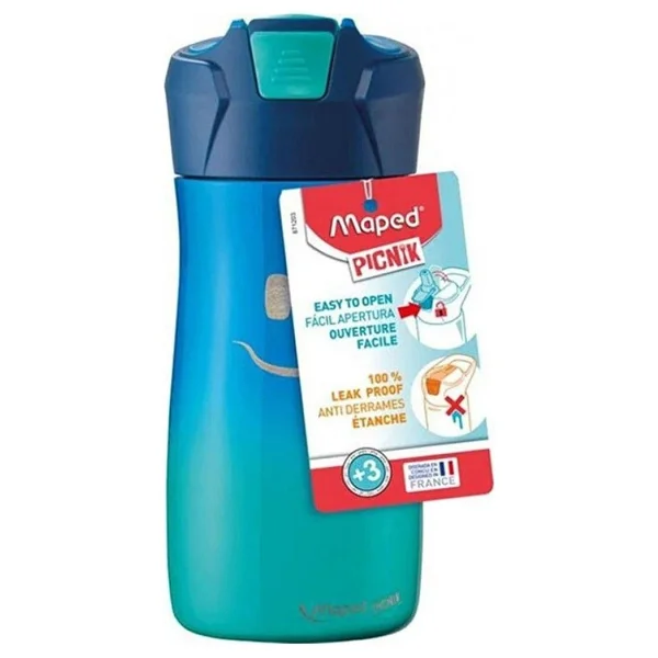 Maped Picnik Gülen Yüz Figürlü 580 Ml Çelik Matara - Görsel 2