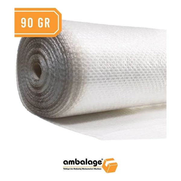 Ambalage Balonlu Naylon 150CM x 5 Metre Kalın Havalı Naylon Üç Katlı Balonlu Naylon 90 gr Pat Pat Pıt Pıt