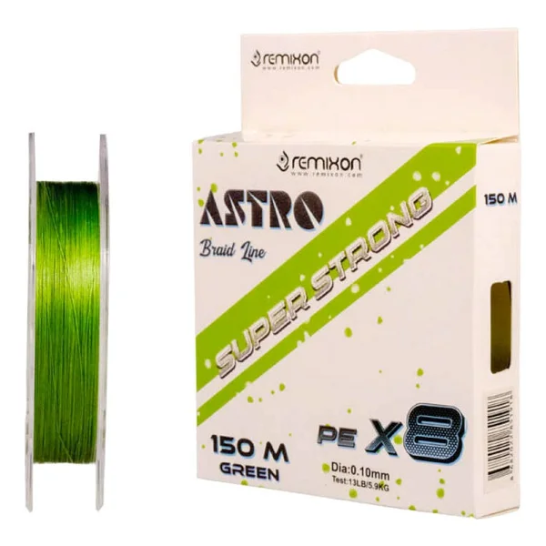 Remixon Astro 8x 150 M 0.13 Mm 8.2 Kg Green İp Misina - Görsel 6