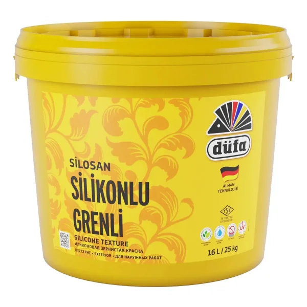 Düfa Silosan Silikonlu Grenli Beyaz 25 Kg - Görsel 2