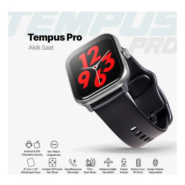 Ttec Tempus Pro 47mm 2sw04 Akıllı Saat - Görsel 10