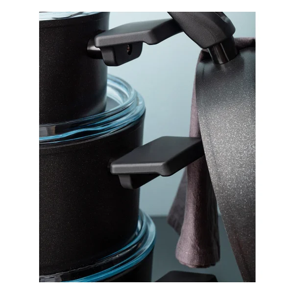 Madame Coco Titanium Professional 7 Parça Tencere Seti - Görsel 2