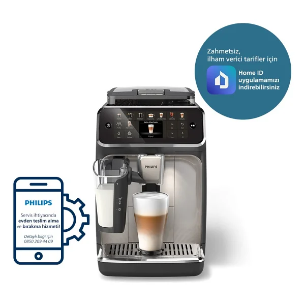 Philips 5500 Serisi Lattego Ep5547/90 Tam Otomatik Espresso Makinesi - Görsel 7