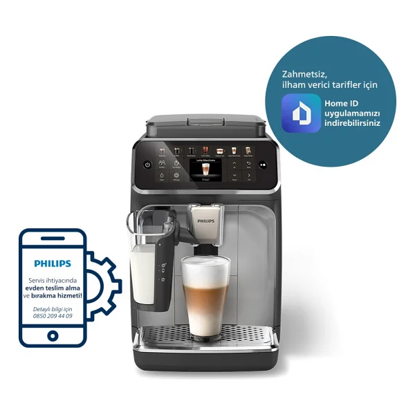 Philips 4400 Serisi Lattego Ep4446/70 Tam Otomatik Espresso Makinesi - Görsel 7