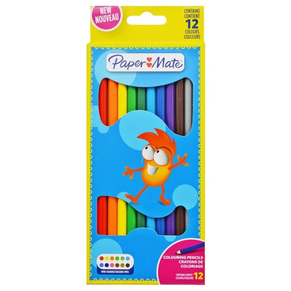 Paper Mate 12'li Kuru Boya Seti - Görsel 3
