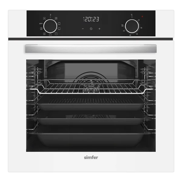Simfer Airfry 8216 76 Lt Beyaz Ankastre Fırın - Görsel 9