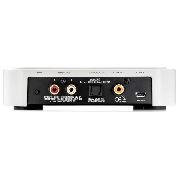Argon Audio Solo Wireless Music Streamer (Beyaz) - Görsel 2