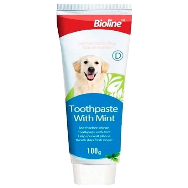 Bioline Nane Aromalı 100 Gr Köpek Diş Macunu - Görsel 5
