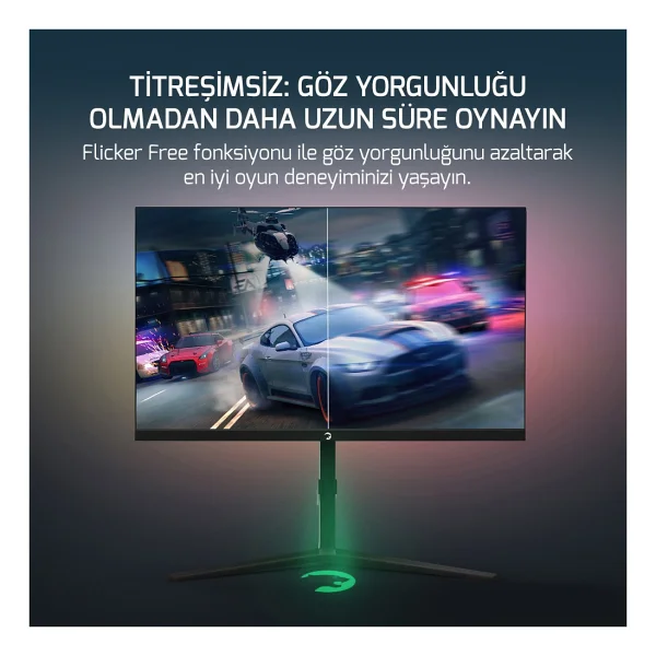 Gamepower Rapid 27'' 1 Ms Full HD Pivot Ips 360 Hz Oyuncu Monitörü - Görsel 10