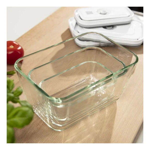 Zwilling Fresh & Save S-M-L 3'lü Vakumlu Cam Saklama Kabı - Görsel 4