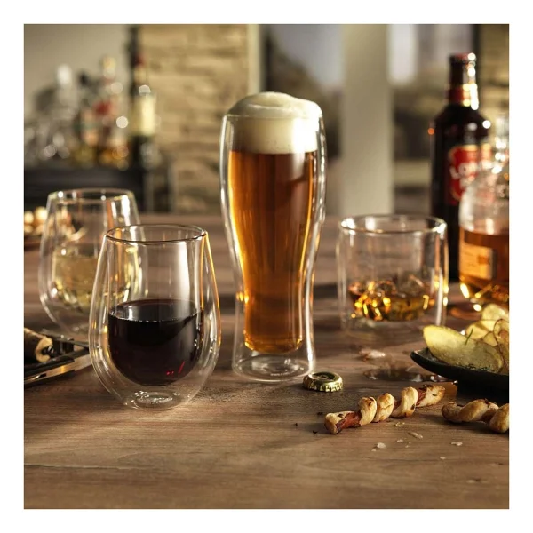Zwilling 395002140 Çift Camlı 414 Ml 2'li Bira Bardağı - Görsel 5