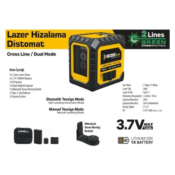 Sgs 5427 Yeşil Lazer Hizalama - Görsel 4