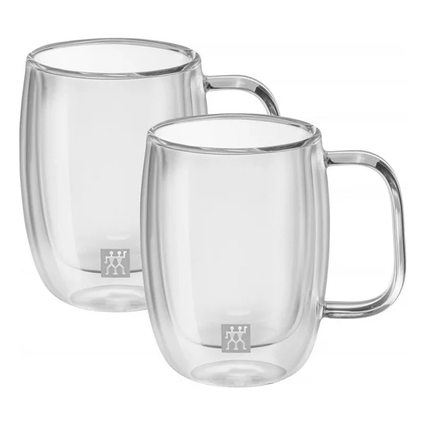 Zwilling 395001110 Çift Camlı 140 Ml 2'li Kulplu Espresso Bardağı - Görsel 3