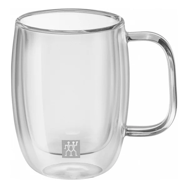 Zwilling 395001110 Çift Camlı 140 Ml 2'li Kulplu Espresso Bardağı - Görsel 4