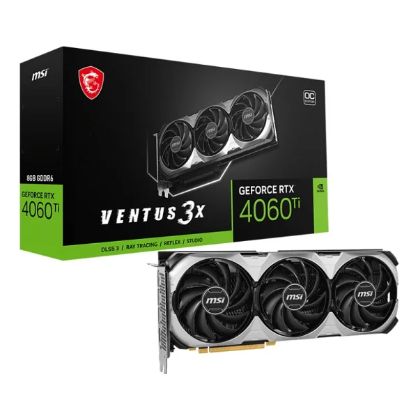 Msı RTX 4060 Tı Ventus 3x E 8g Oc 128 Bit Gddr6 8 GB Ekran Kartı - Görsel 6