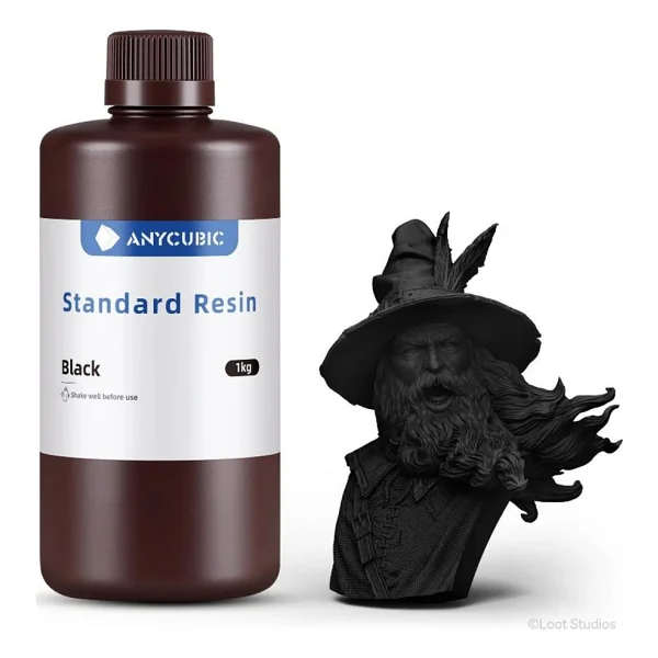 Anycubic Standart Uv Reçine 1kg Siyah - Görsel 8