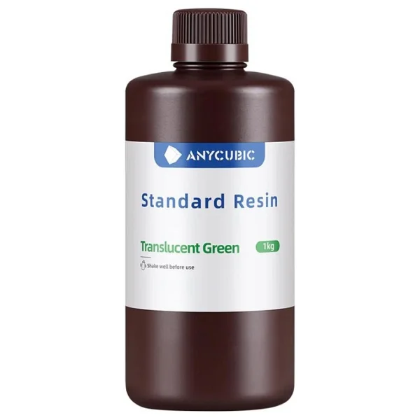 Anycubic Standart Uv Reçine 1kg Şeffaf Yeşil - Görsel 9