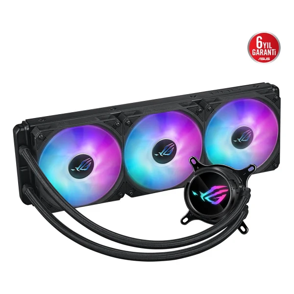 Asus Rog Strıx Lc Iıı 360 Argb İşlemci Sıvı Soğutucu - Görsel 3