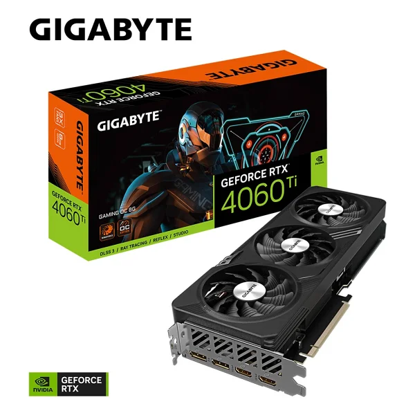 Gigabyte RTX 4060 Tı Gaming Oc Gv-N406tgamıng Oc-8gd 128 Bit Gddr6 8 GB Ekran Kartı - Görsel 6