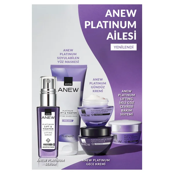 Avon Anew Platinum Lift&Tighten Spf20 Gündüz Kremi 50 Ml - Görsel 5