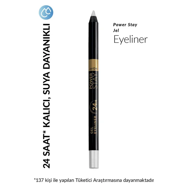 Avon Power Stay Jel Eyeliner - Görsel 2
