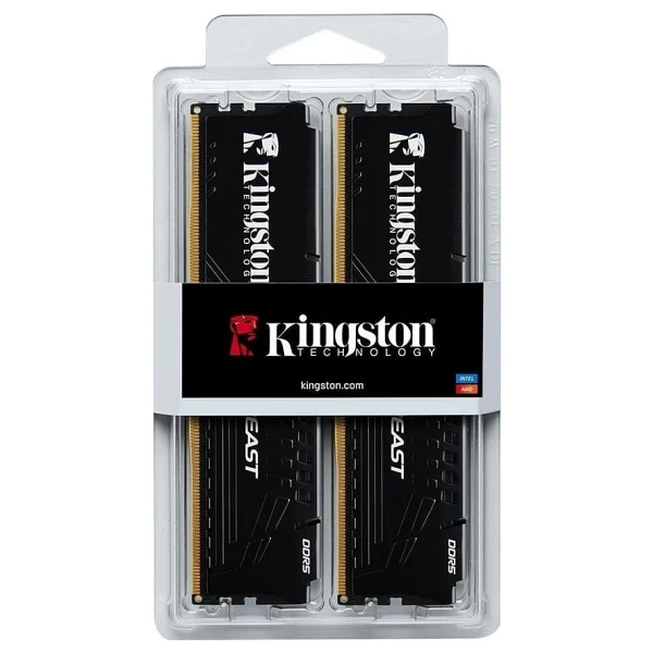 Kingston Fury Beast 64 GB (2x32) 6000 MHz Cl36 Kf560c36bbek2/64 DDR5 RAM - Görsel 4